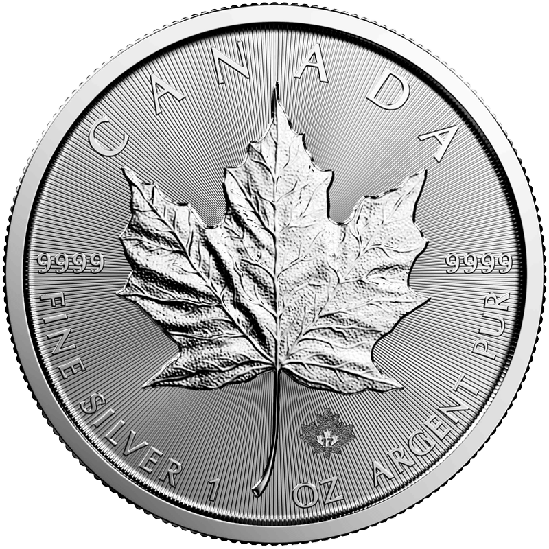 Image for Circulated 1 oz Silver Maple Leaf Coin (Random Year) from TD Precious Metals